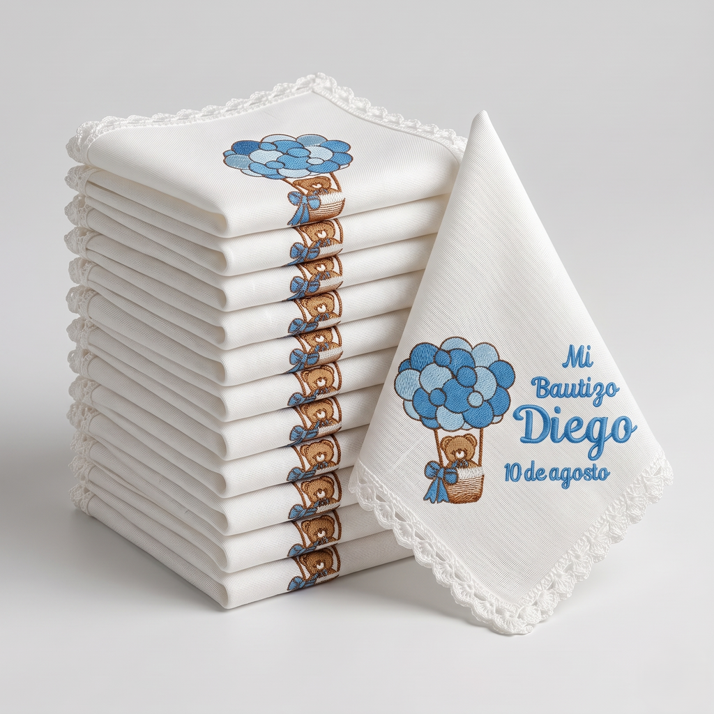 12 Baptism Napkins