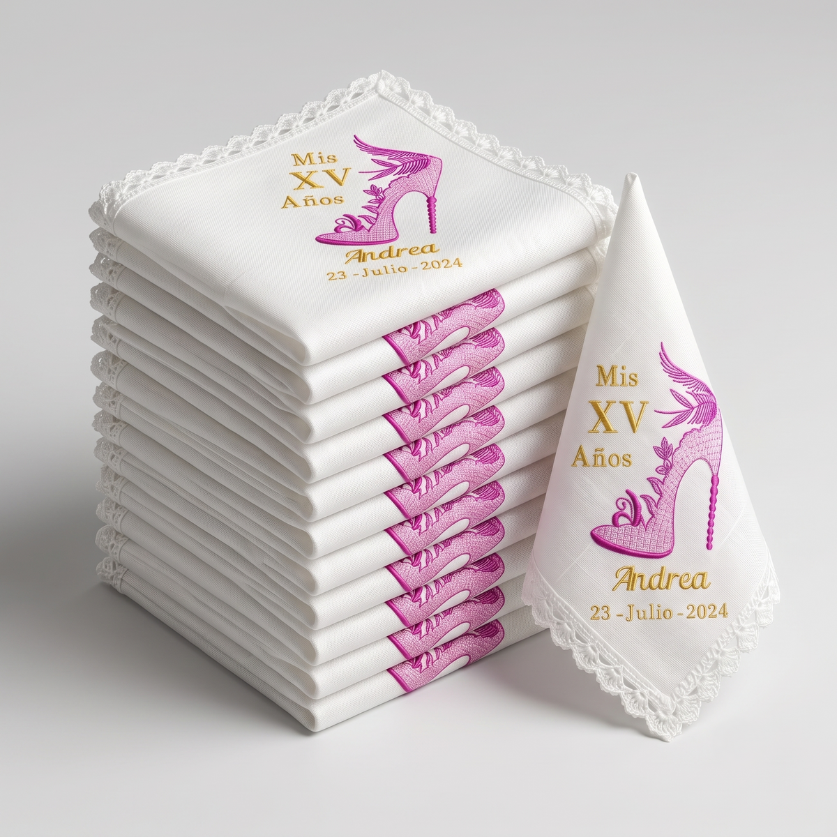 12 Servilletas Para XV Años