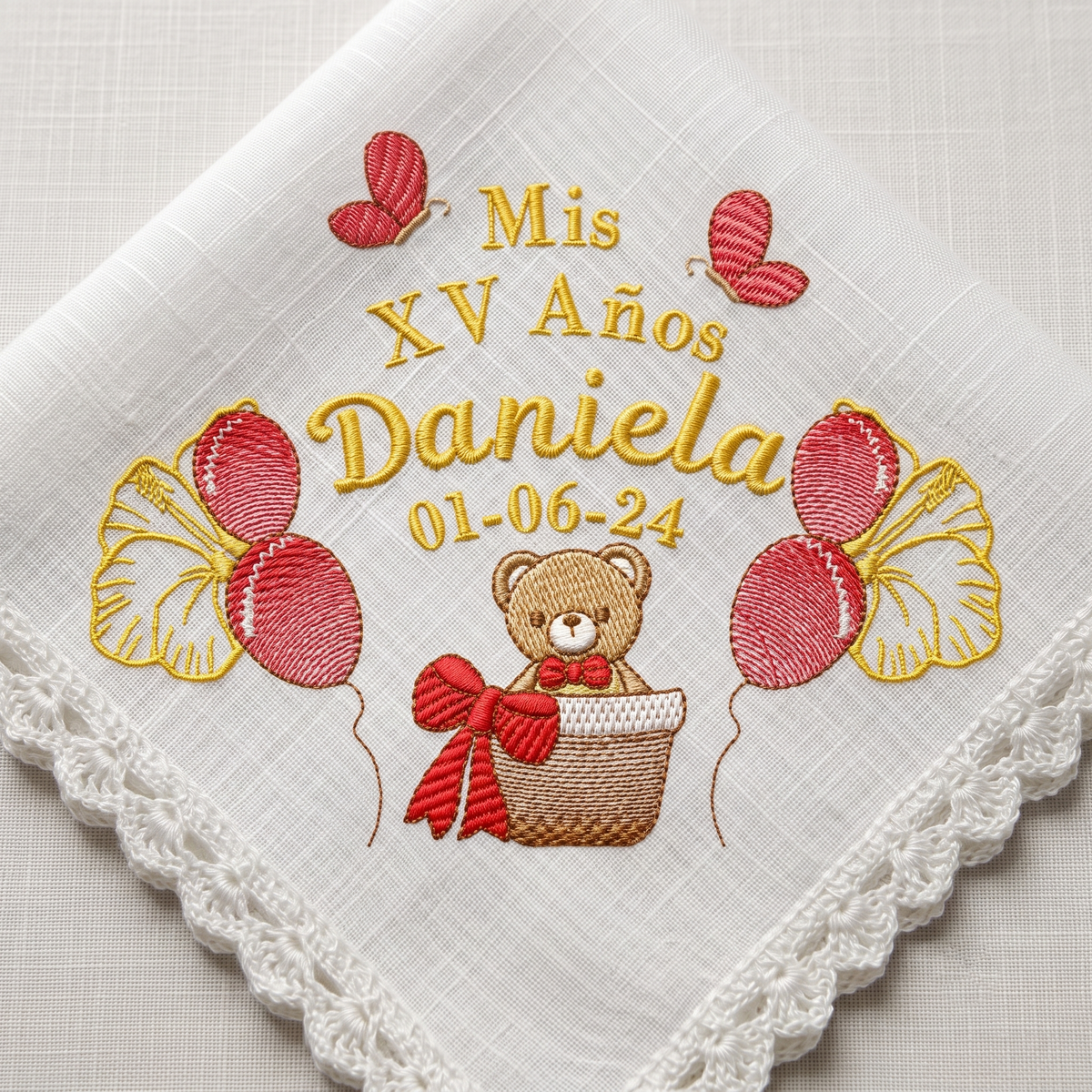 12 Servilletas Para XV Años