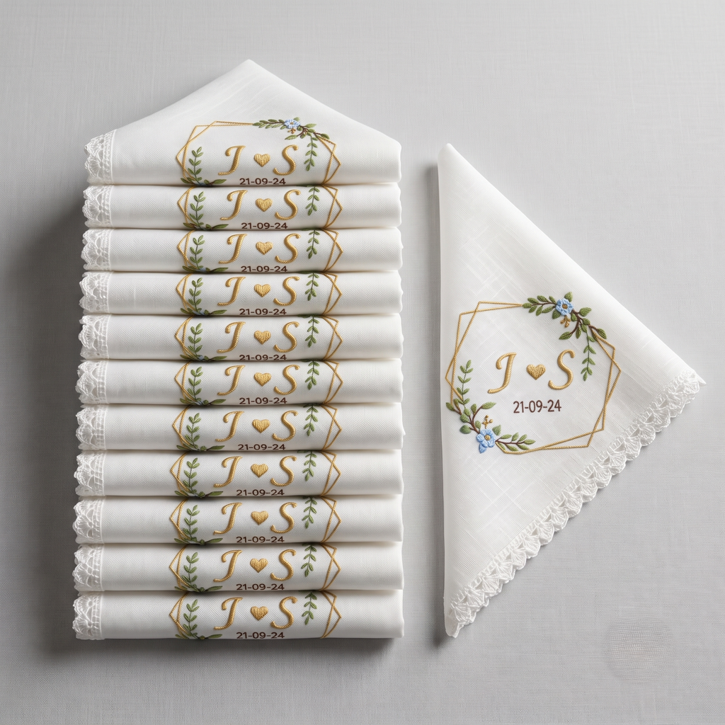 12 Servilletas Para Boda