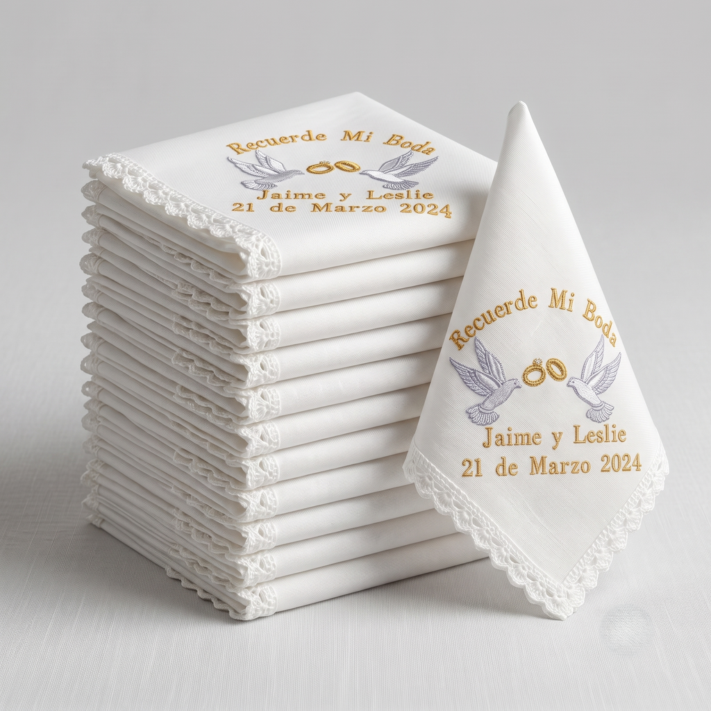 12 Servilletas Para Boda