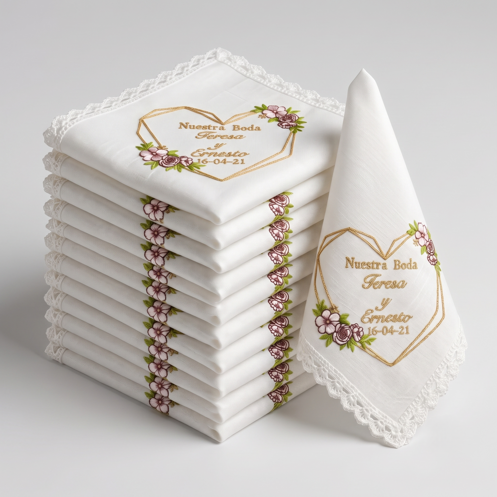 12 Servilletas Para Boda