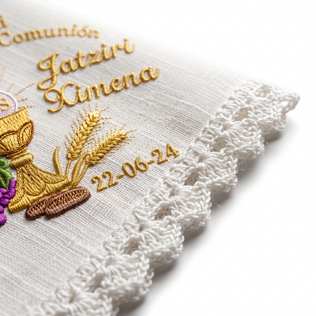 12 Servilletas Para Comunión