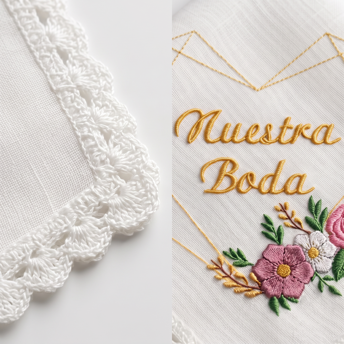 12 Wedding Napkins