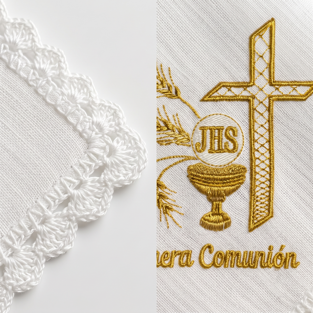 12 Servilletas Para Comunión