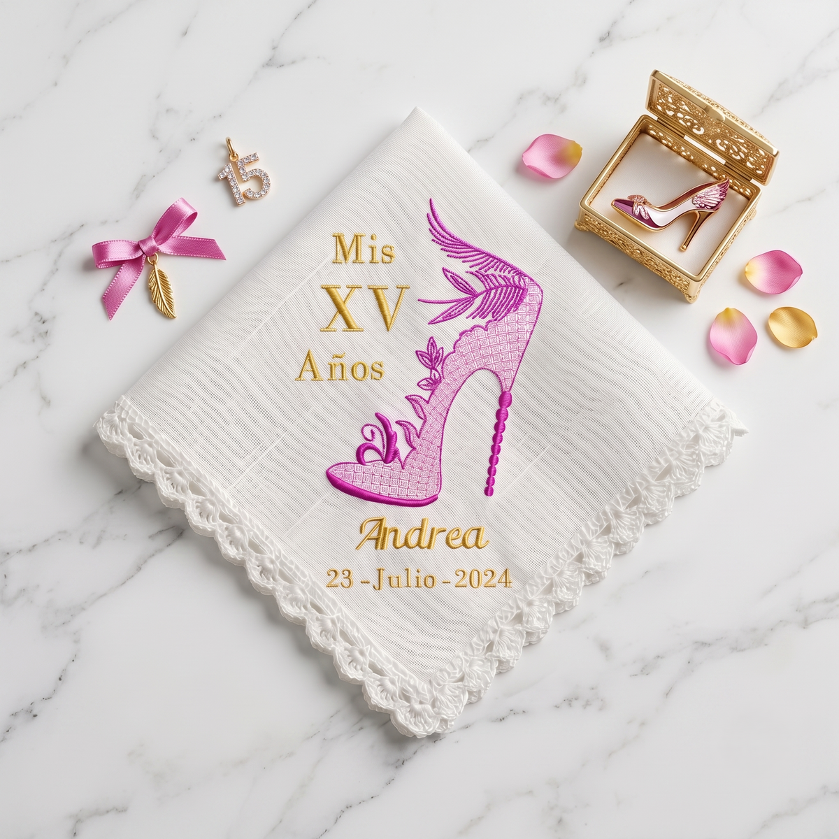 12 Servilletas Para XV Años