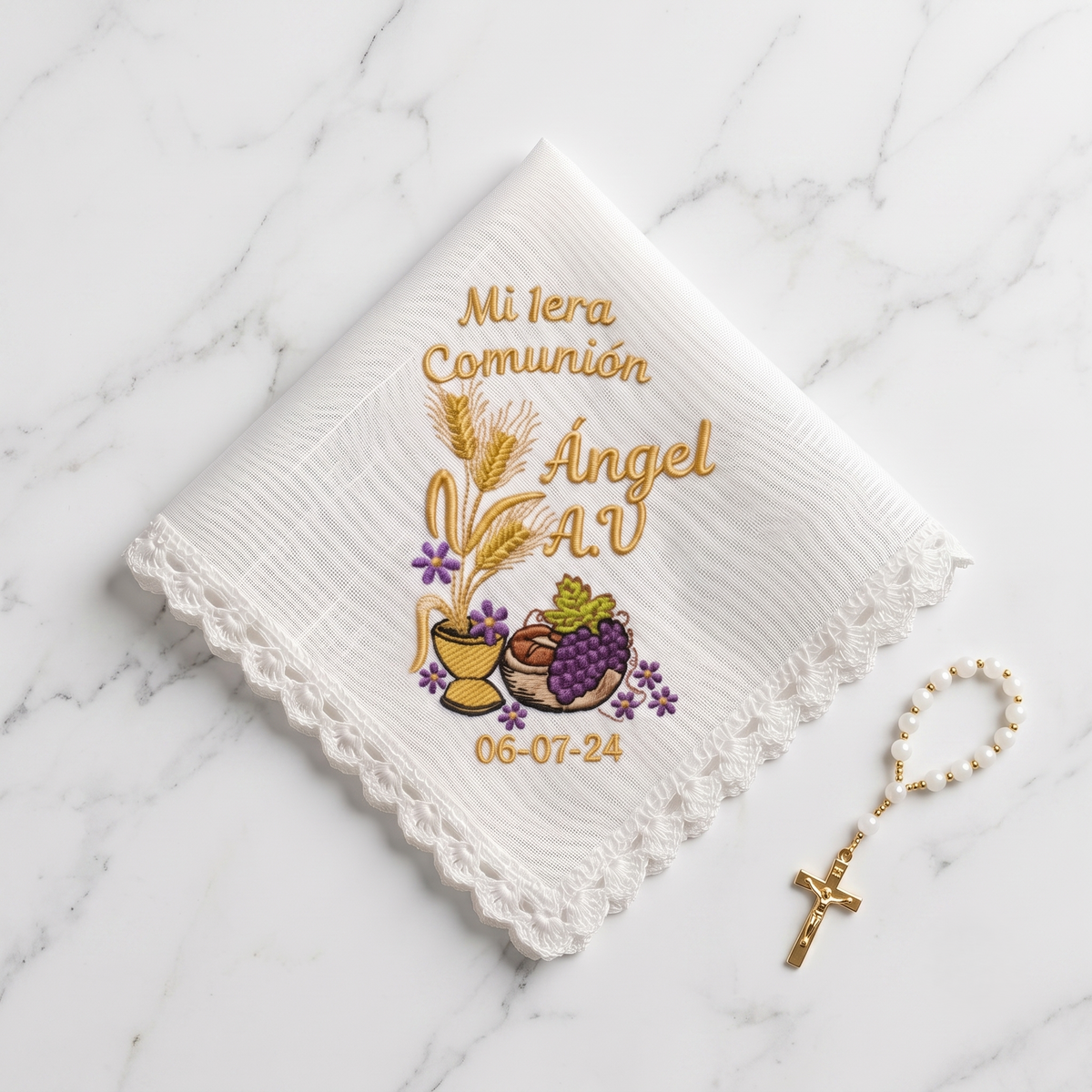 12 Servilletas Para Comunión
