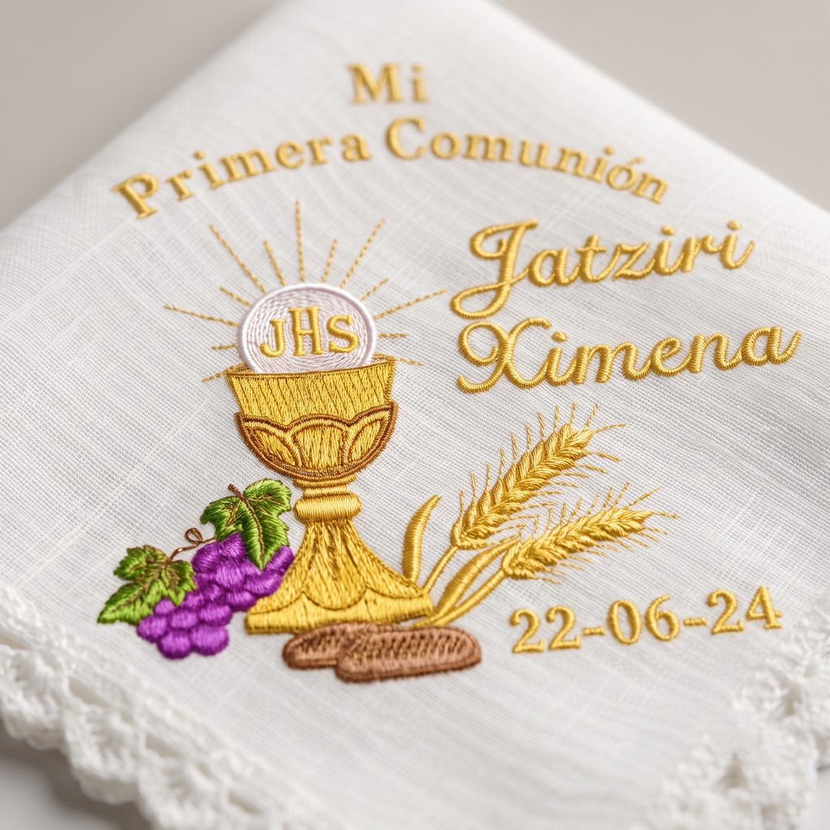 12 Servilletas Para Comunión
