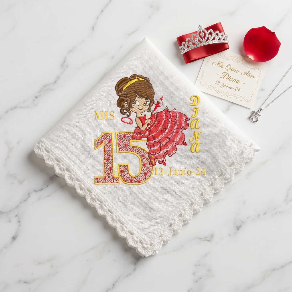 12 Servilletas Para XV Años