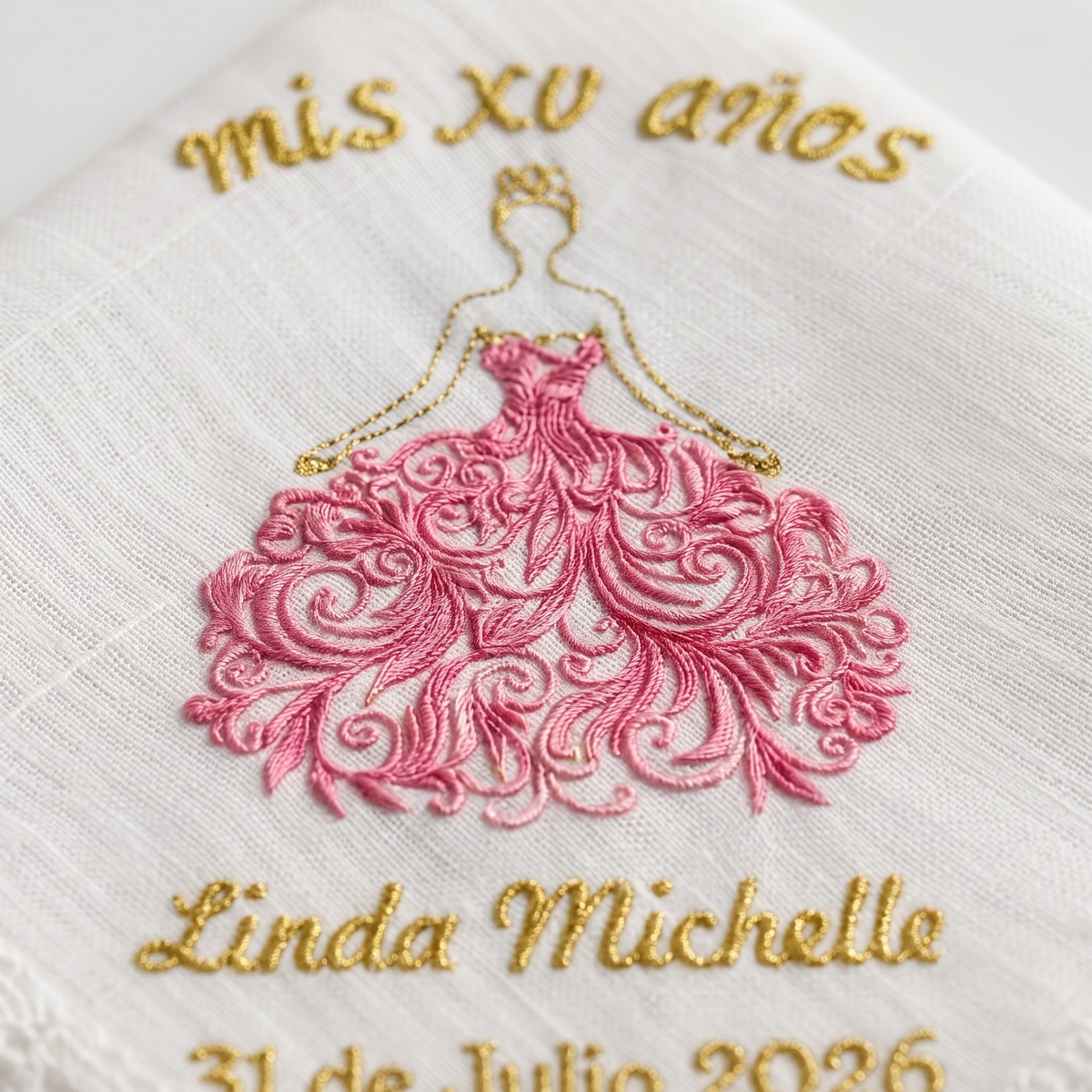12 Servilletas Para XV Años