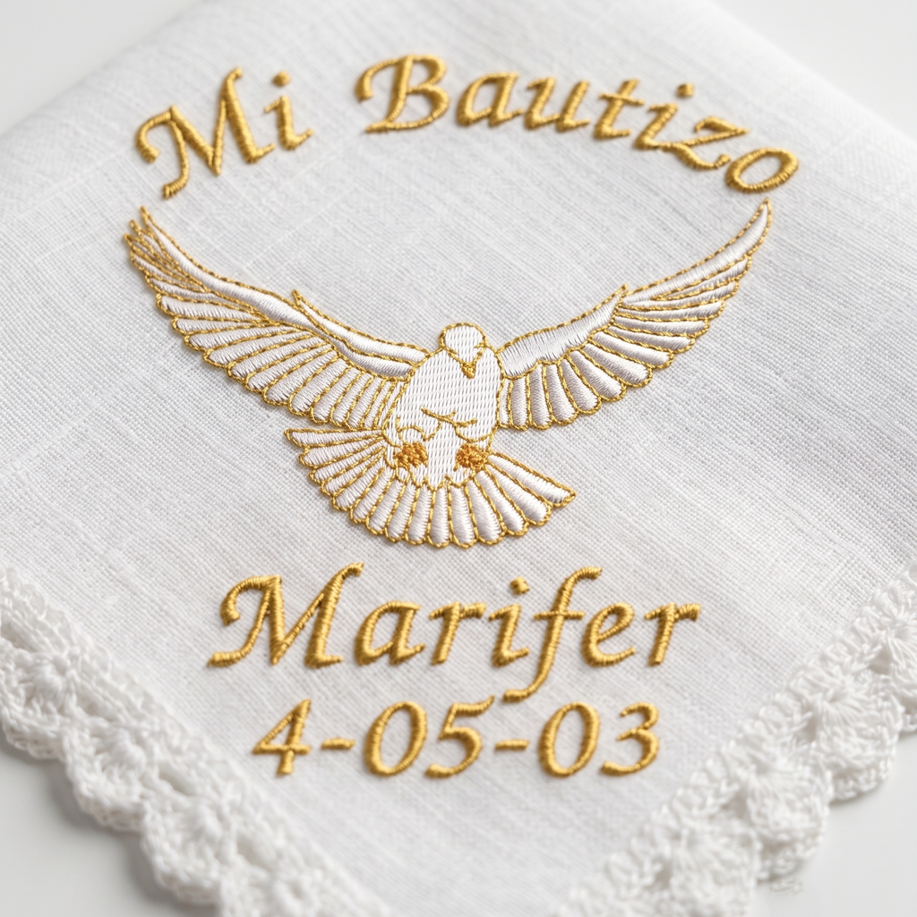 12 Servilletas Para Bautizo