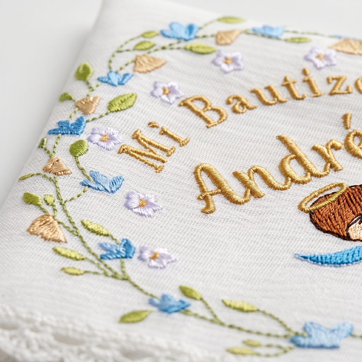 12 Servilletas Para Bautizo