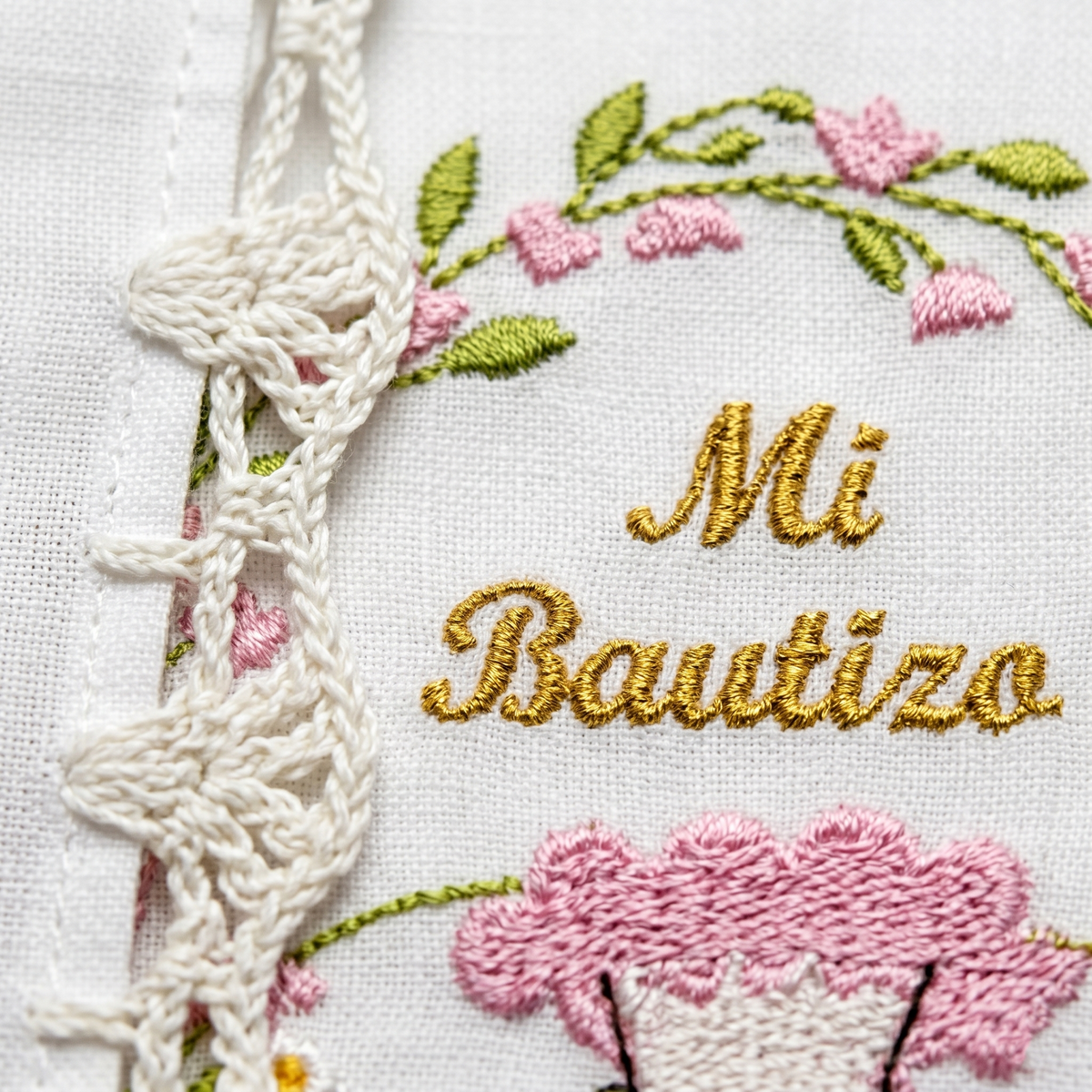 12 Servilletas Para Bautizo