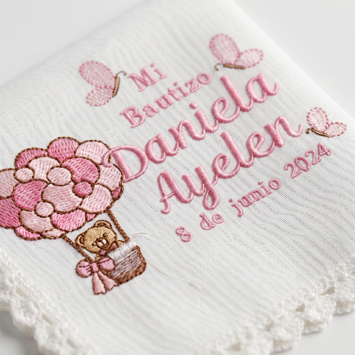 12 Servilletas Para Bautizo