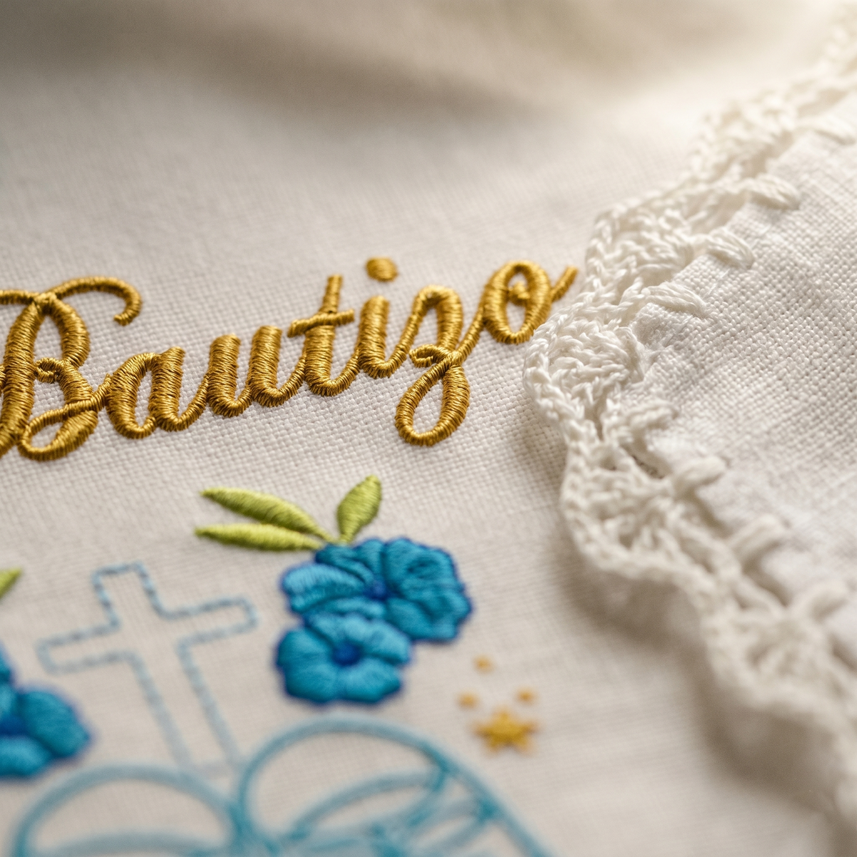 12 Servilletas Para Bautizo