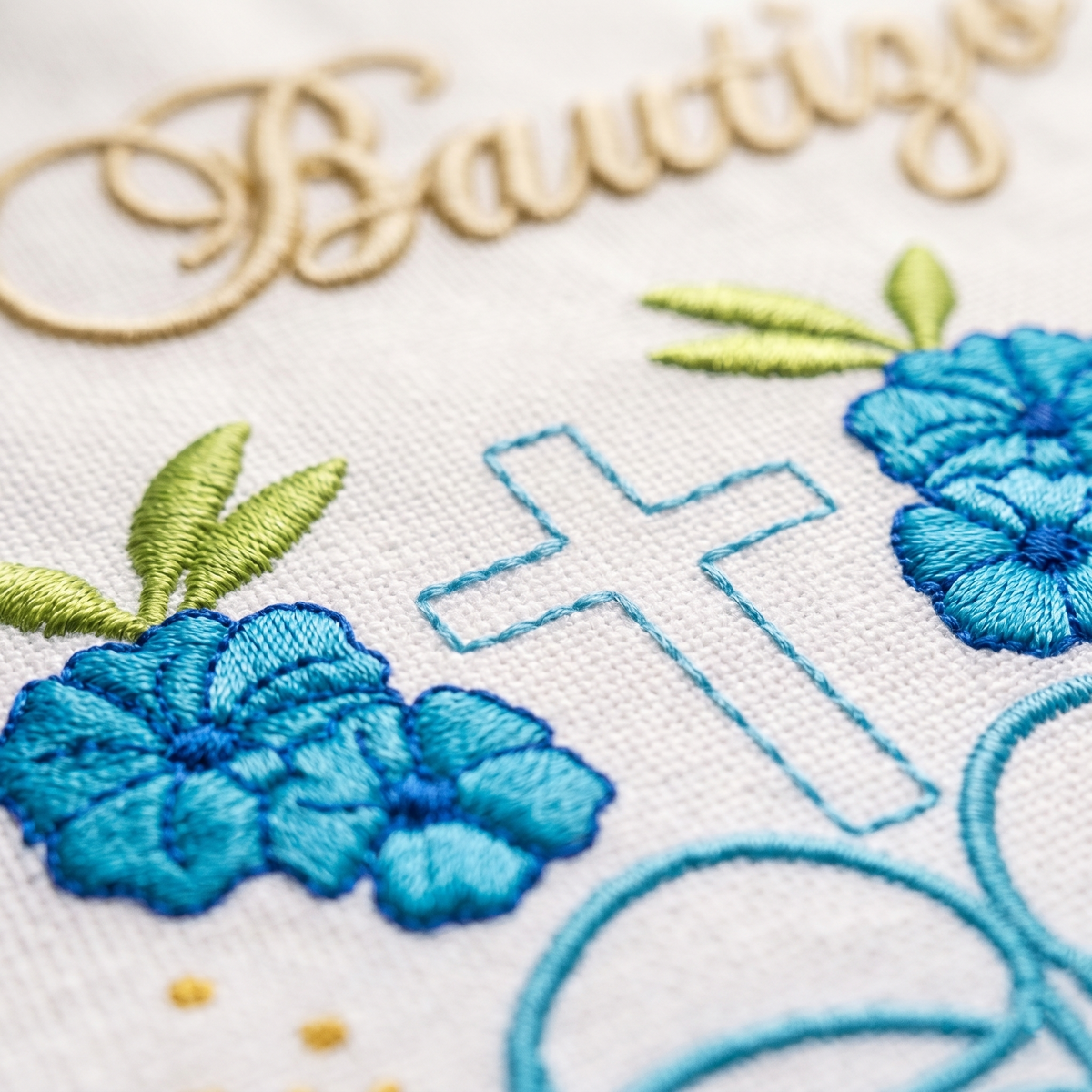 12 Servilletas Para Bautizo