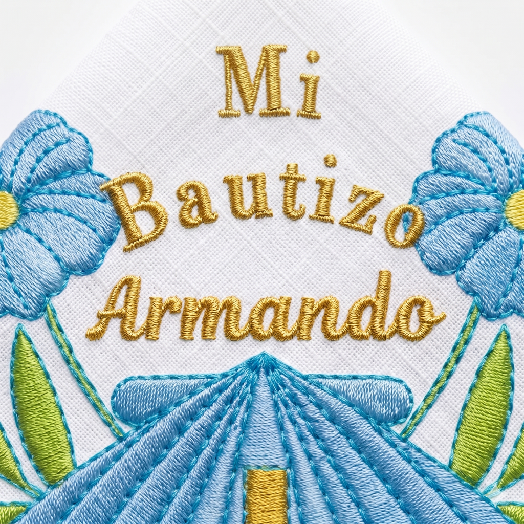 12 Servilletas Para Bautizo