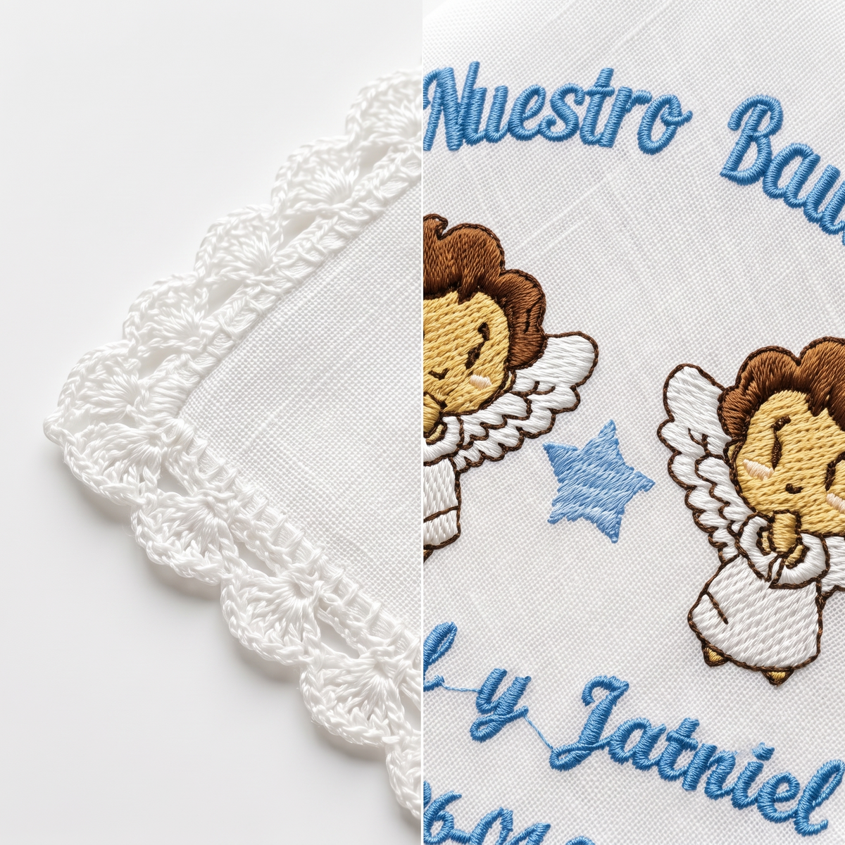 12 Servilletas Para Bautizo