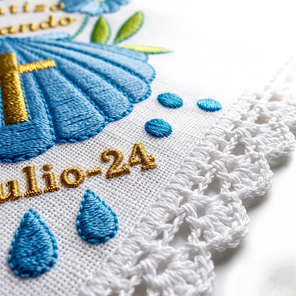 12 Servilletas Para Bautizo