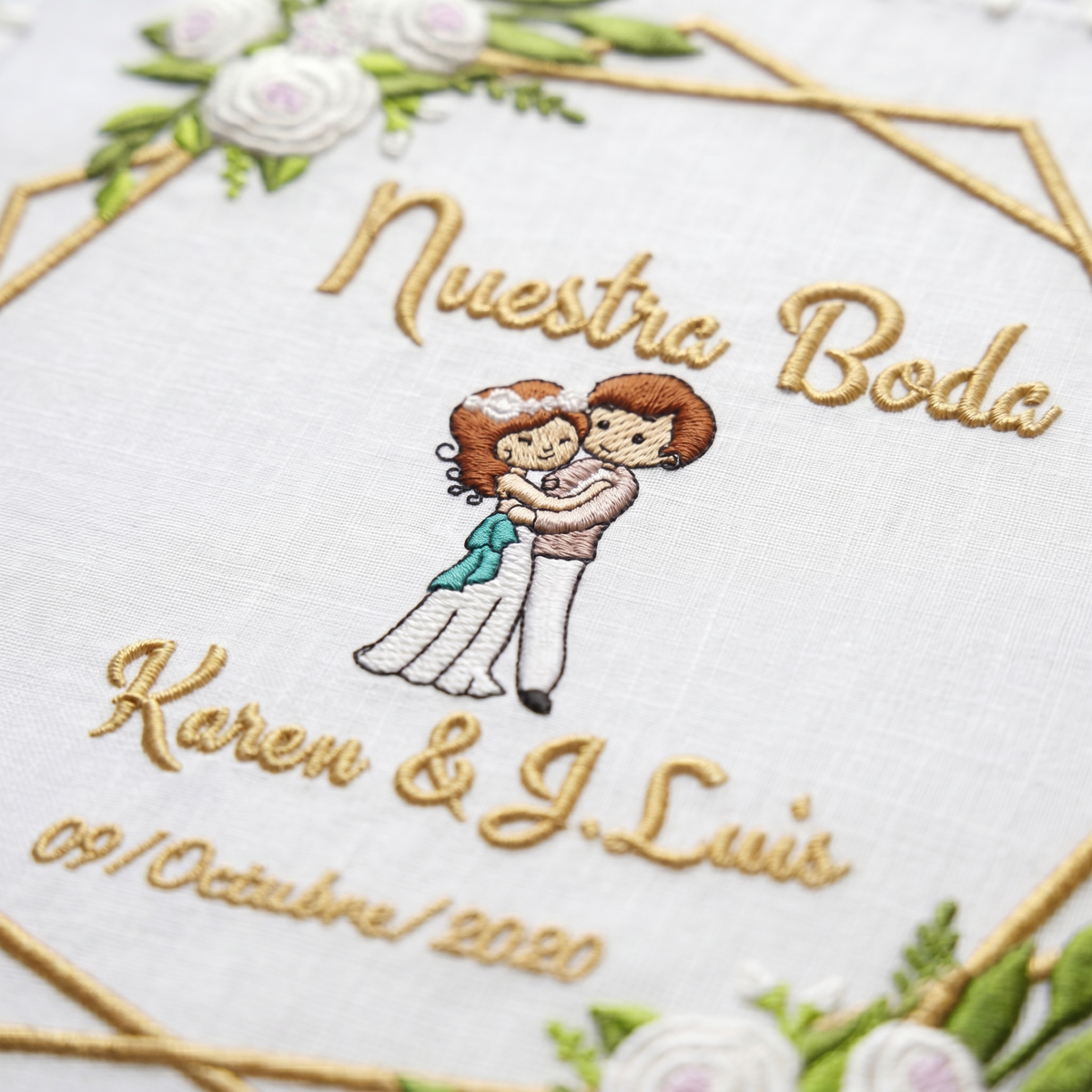 12 Wedding Napkins