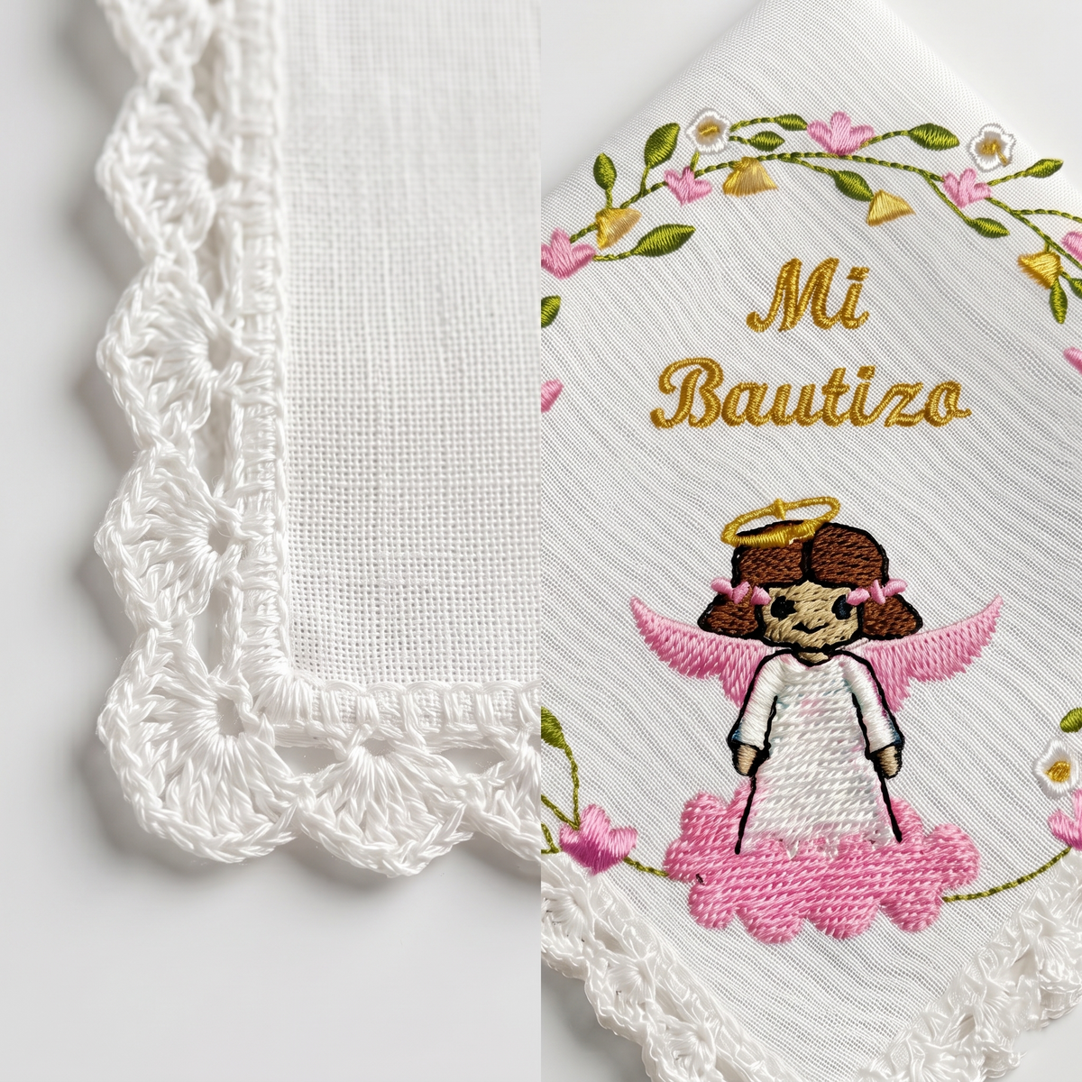12 Servilletas Para Bautizo