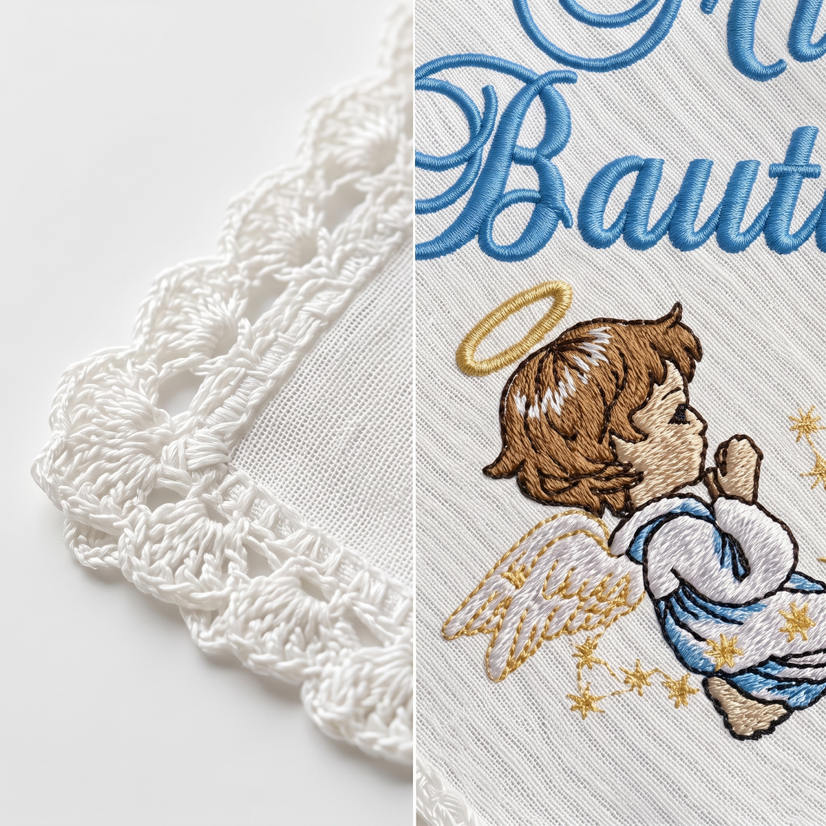 12 Servilletas Para Bautizo