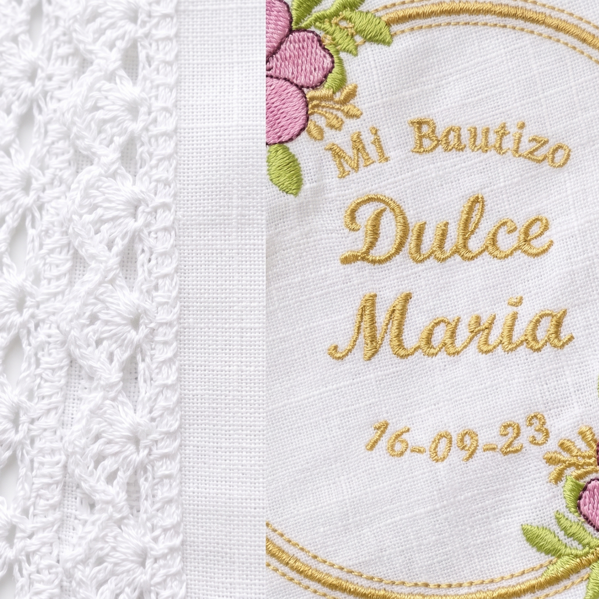 12 Servilletas Para Bautizo