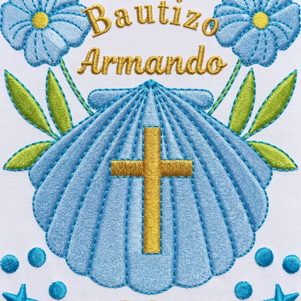 12 Servilletas Para Bautizo