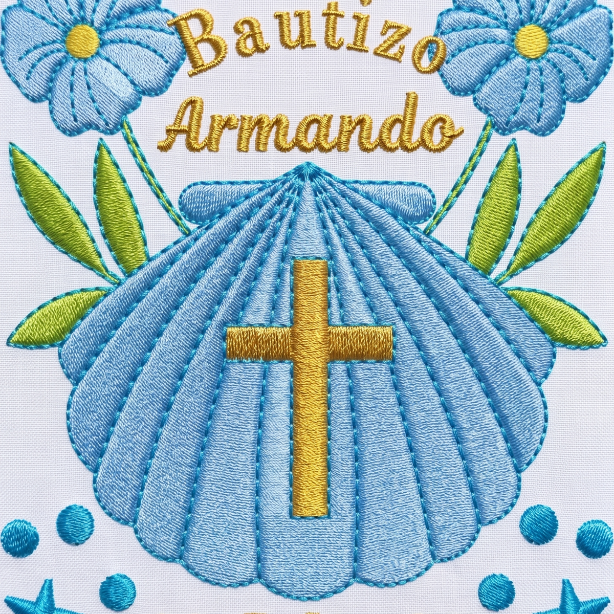12 Servilletas Para Bautizo