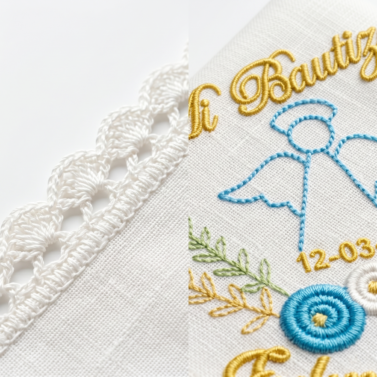 12 Servilletas Para Bautizo