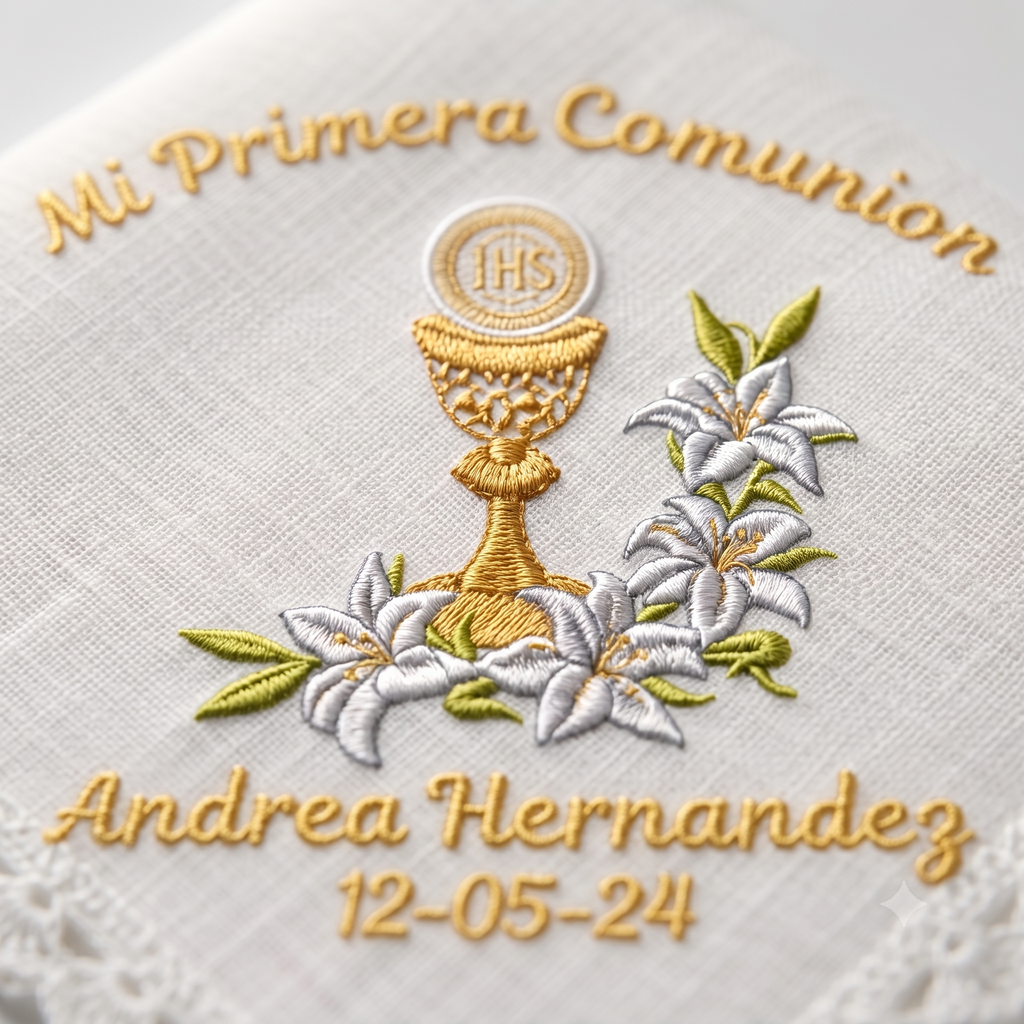 12 Servilletas Para Comunión