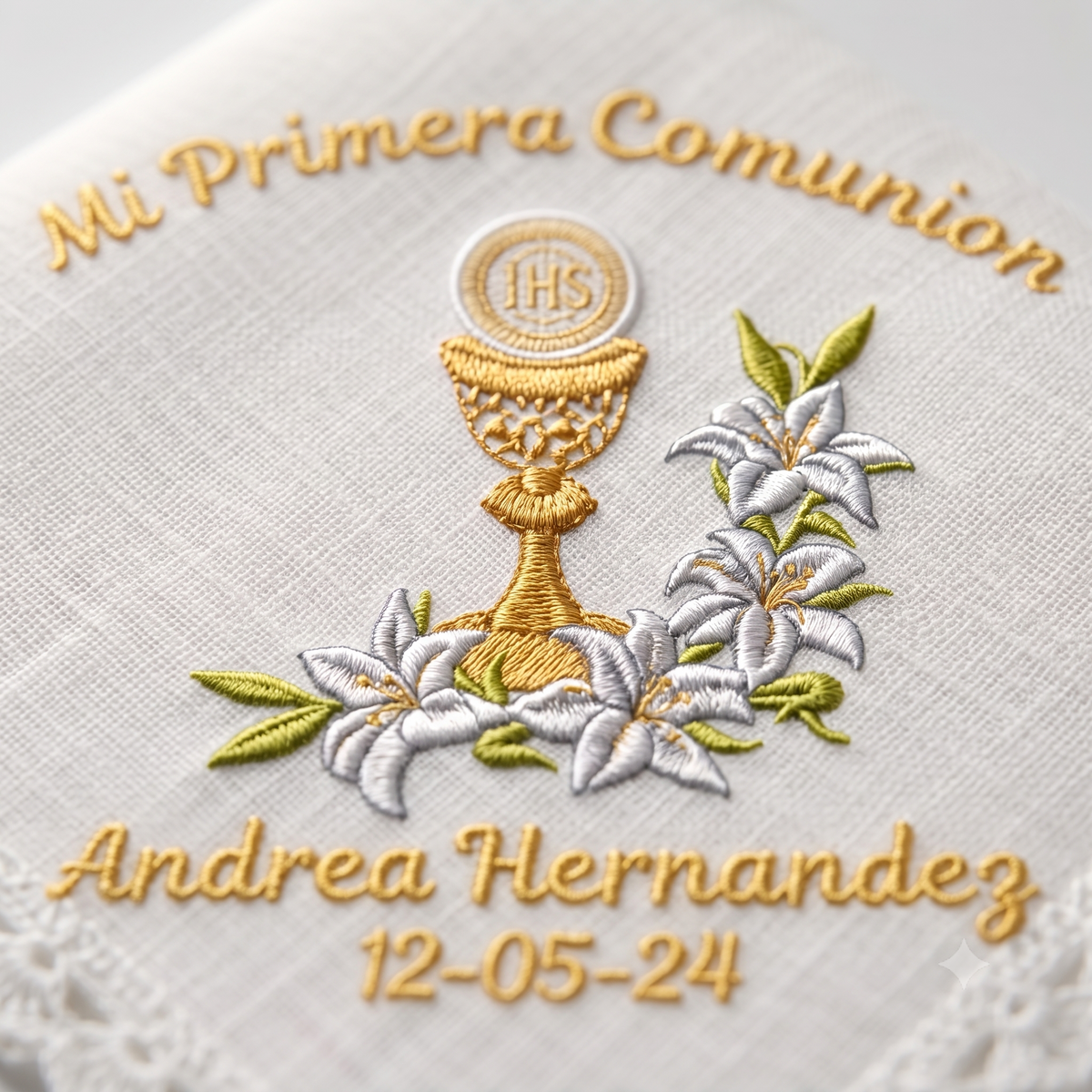 12 Servilletas Para Comunión