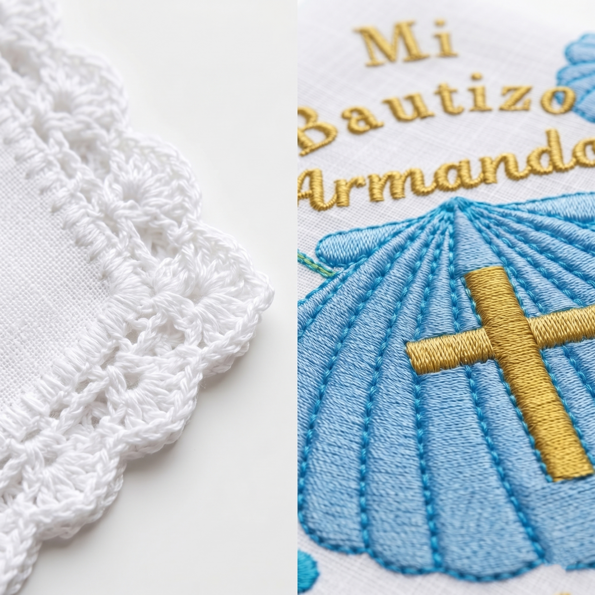 12 Servilletas Para Bautizo