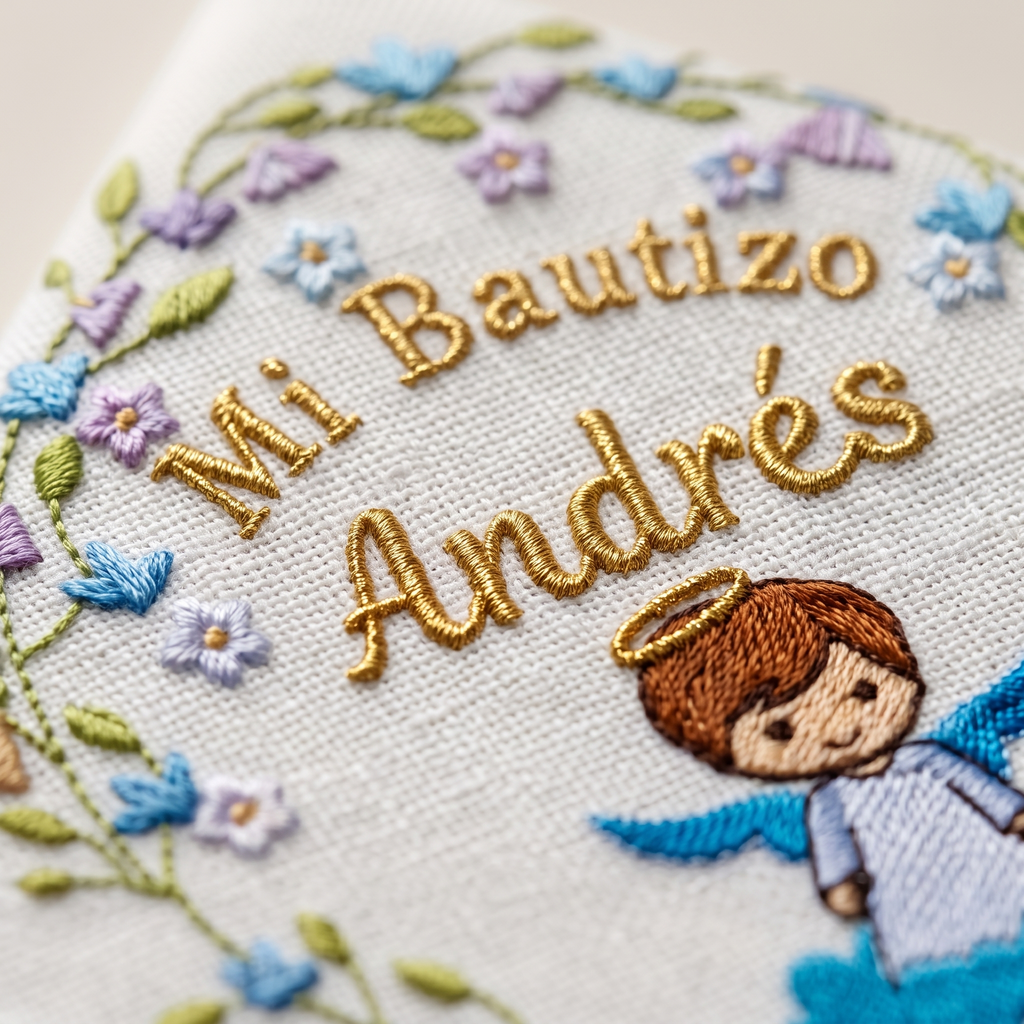 12 Servilletas Para Bautizo