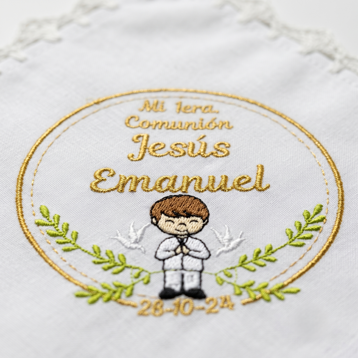 12 Servilletas Para Comunión