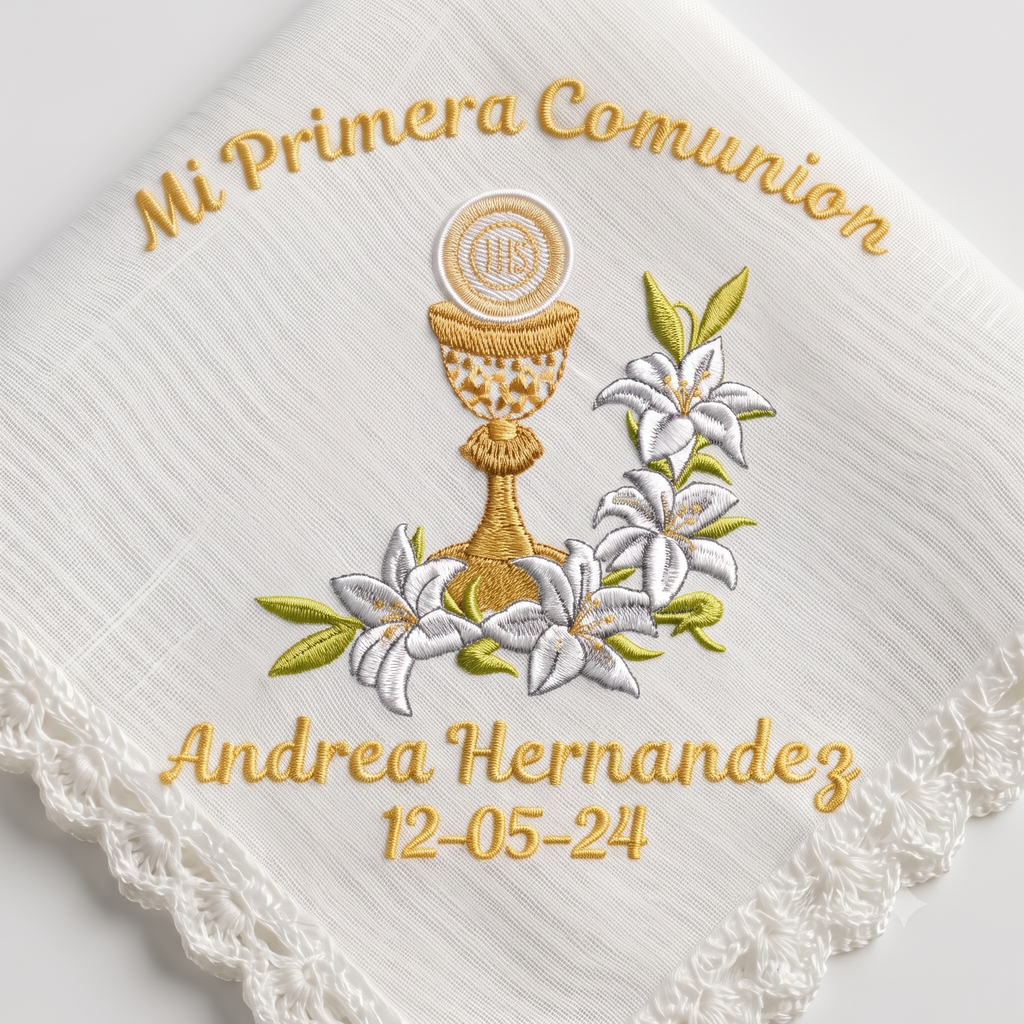 12 Servilletas Para Comunión