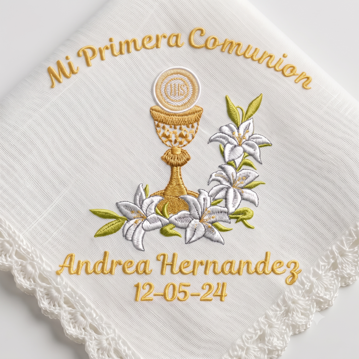 12 Servilletas Para Comunión