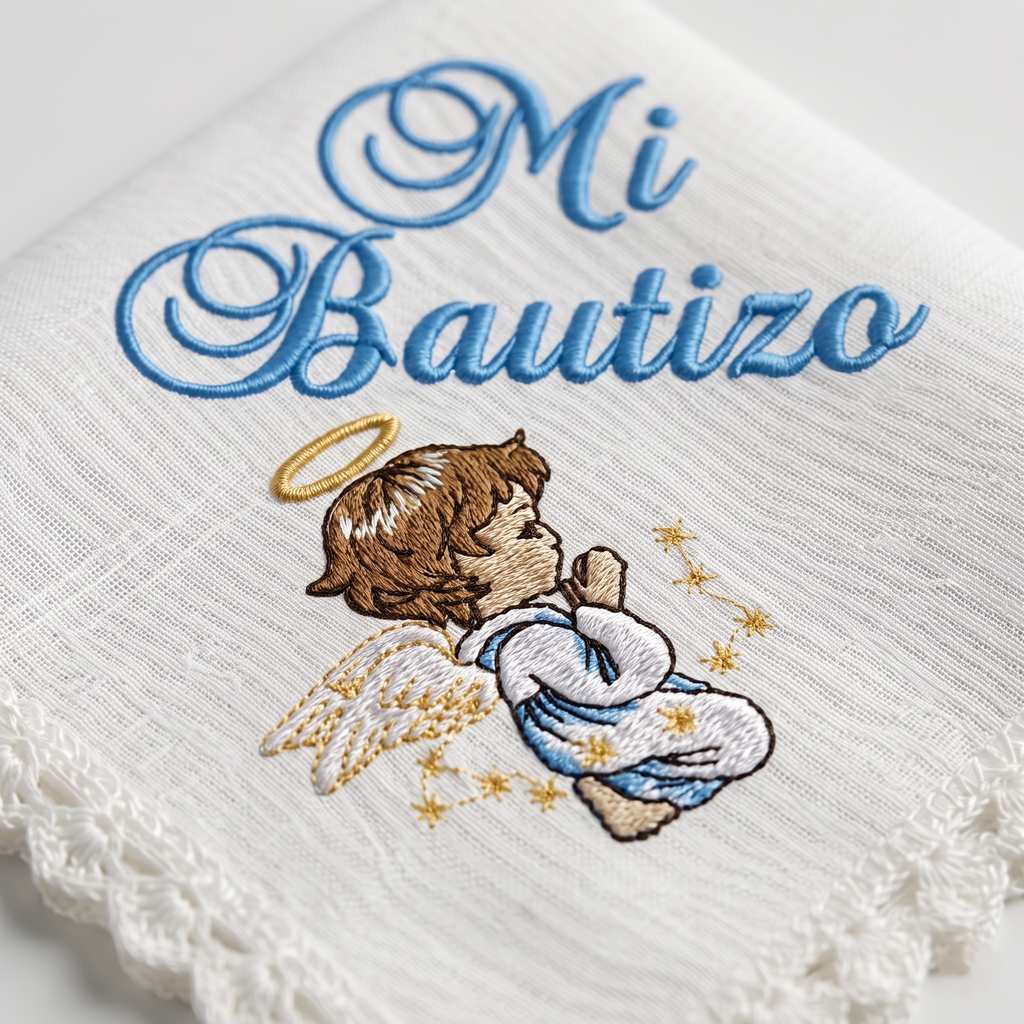 12 Servilletas Para Bautizo