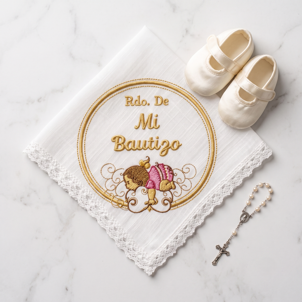 12 Servilletas Para Bautizo
