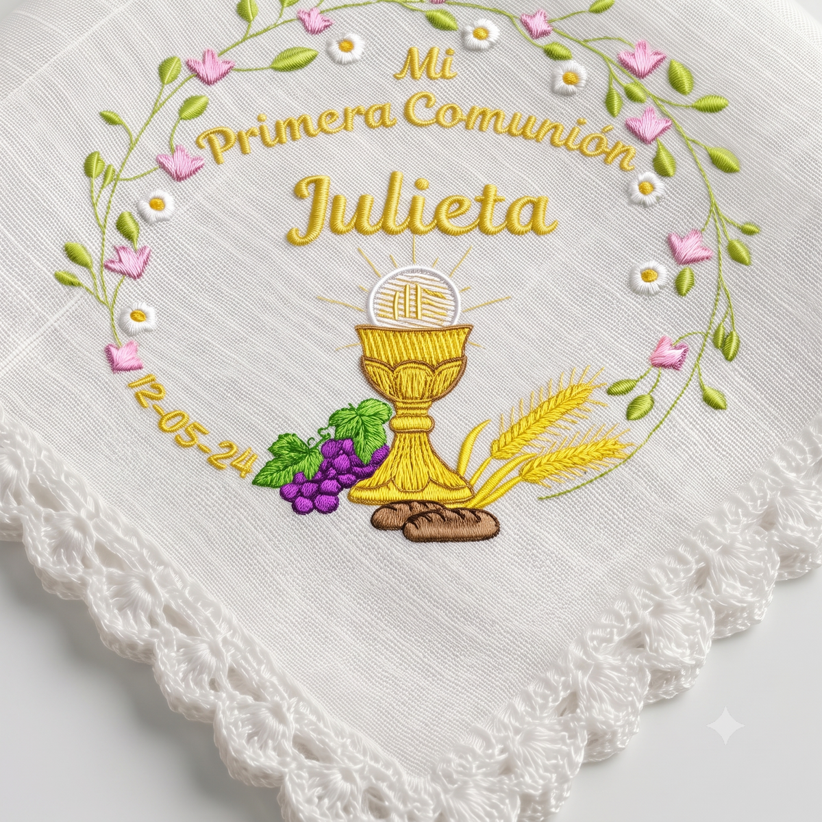 12 Servilletas Para Comunión